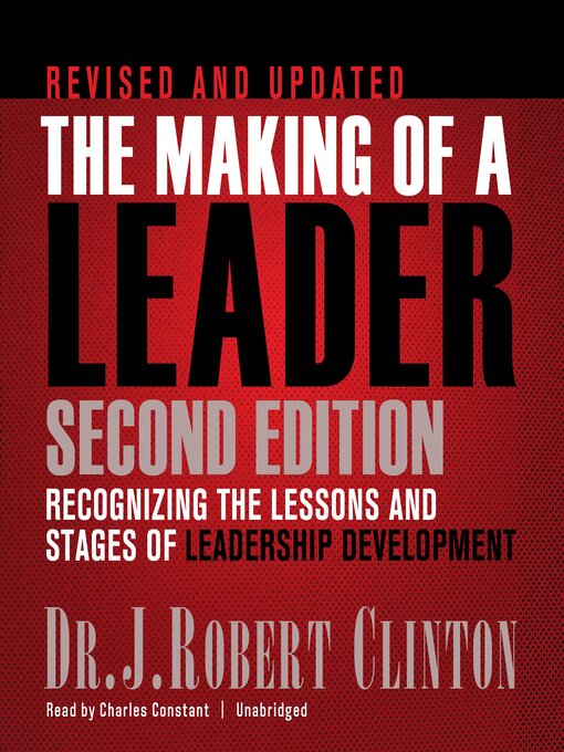 Title details for The Making of a Leader by J. Robert Clinton - Wait list